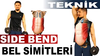 Yan Karın Kası Egzersizleri Ve Bel Simidi Eritme