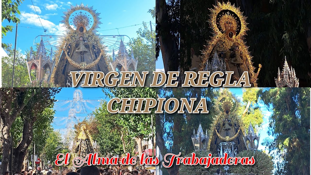 Salida de la Virgen de Regla Patrona de Chipiona 2025