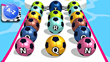 MAX LEVELS A-Z Run🔮💥: All Levels Gameplay Walkthrough Android ,iOS NEW UPDATE