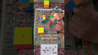 2×2 Rubiks Cube Solve 1st Layer..#rubikscube #trendingvideo #shortsviral #viralshort #ytshorts #yt