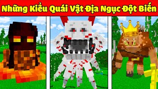 JAYGRAY THÍ NGHIỆM THÀNH CÔNG NHỮNG KIỂU QUÁI VẬT ĐỊA NGỤC ĐỘT BIẾN SIÊU NGẦU TRONG MINECRAFT 😈👑🔥