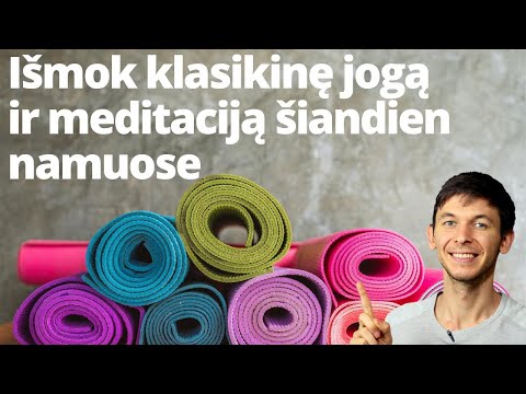 Video: Jogos Ir Meditacijos Skirtumas