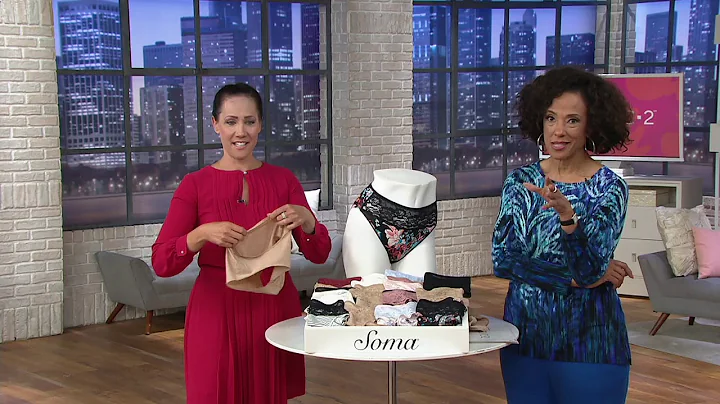 Soma Vanishing Edge Microfiber Panties Set of 5 on QVC