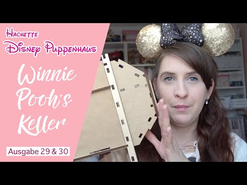 Hachette DISNEY PUPPENHAUS Ausgabe 29 & 30 | Winnie Pooh's Keller