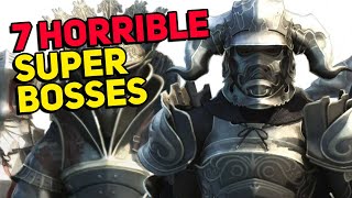 7 MORE Incredibly Hard Super Bosses You Definitely Didn't Beat First Time Round