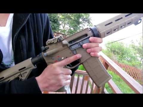 G&P Magpul Gas Blowback M4 Airsoft (Test Fire/Review)