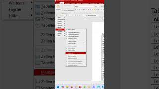 TextMaker Tabellenbearbeitung Hamburger Menü