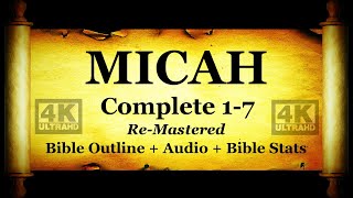 Bible Book 33: The Book of Micah - Holy Bible Audio Text - KJV Read Along