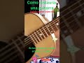 Como restaurar una guitarra,Video#5