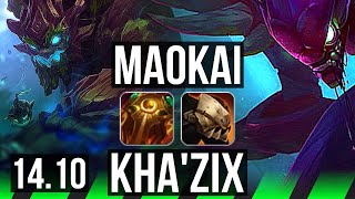 MAOKAI vs KHA'ZIX (JGL) | 3/1/9 | NA Master | 14.10