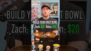 Who Can Build The Better Fruit Bowl With $20? #shorts #food #fruit #games #money