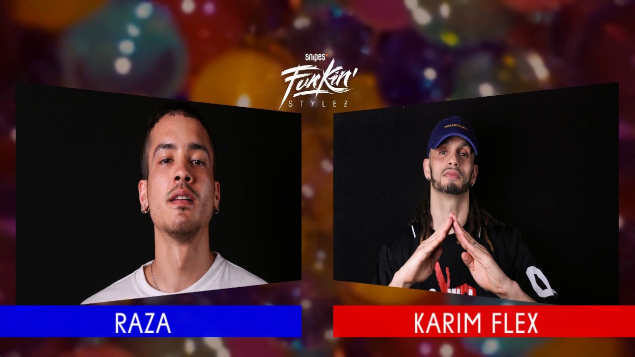 SNIPES FUNKIN STYLEZ 2018 - HOUSE HALF FINAL - RAZA vs. KARIM FLEX