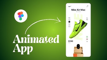 Figma Tutorial : Nike Shoes App UI Animated | #tutorial #figma