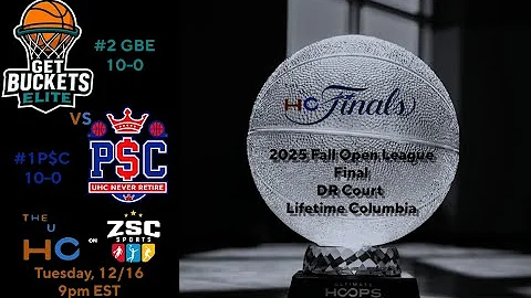 The 2025 UHC Fall Open Season - The UHC Finals: P$C vs GBE