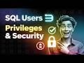 SQL Users & Privileges Explained 🔥 | Create, Grant, Revoke, Lock & Unlock
