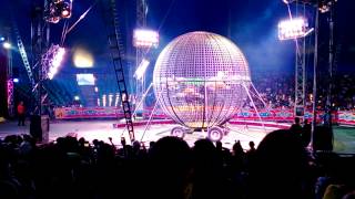 Circo Los Valentinos - El Globo de la Muerte - En Caracas CCCT 2013 - Parte 1 - Nokia Lumia 290