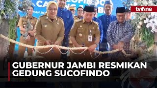 Gubernur Jambi Resmikan Gedung SUCOFINDO