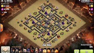 The Best 3 Star Attack Strategy On Town Hall 9 Tailor Base - Clash Of Clans Gohowiwi Earthquake
