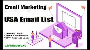 USA Email List Video
