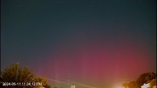 Aurora Timelapse 5/11/2024 Northern Lights