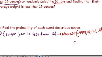 AP Stats 7.3 Sample Means Extra Example