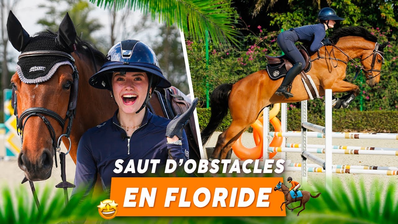 JE ME REMETS AU JUMPING… et je passe même un obstacle à 1m20 aux USA 😳🐴 !