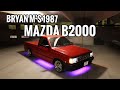 1987 Mazda B2000 Lowered Mini Truck | Flake Garage Bryan M B2200