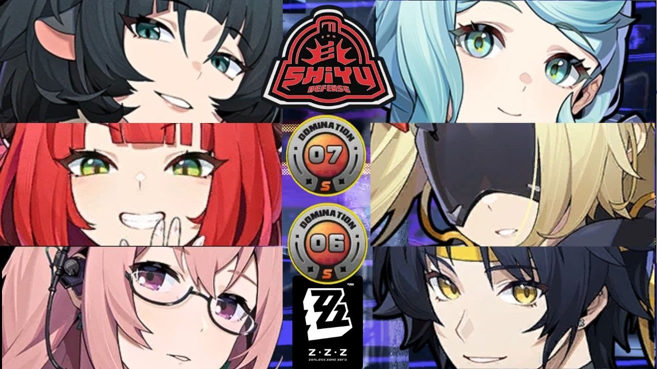 Shiyu Defense 6 & 7 - Jane & Yanagi and Seed & Harumasa -  ZZZ 2.2