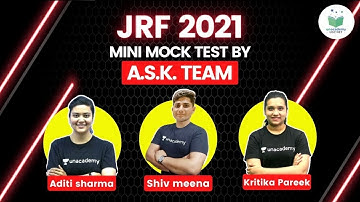 NTA UGC NET 2021 | ब्रह्मास्त्र Paper-1 Mock Test | Aditi Sharma, Kritika Pareek and Shiv Meena