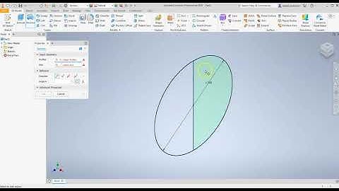 Basic Features in Inventor 2 - Sphere