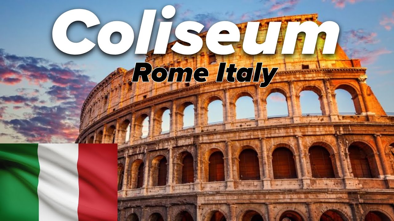🇮🇹 COLISEUM IN ROME ITALY | WALKING TOUR VIDEO [ Remastered ] | 4K ...