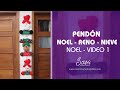 Pendón Noel - Reno - Nieve │ Video 1