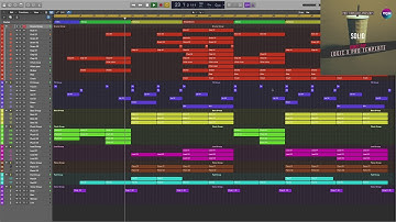 Logic X Pro Template Solid (Dance Pop) #logicproxtemplate #logicprox #logicpro