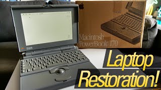 Restoring an InBox Apple PowerBook from 1991!