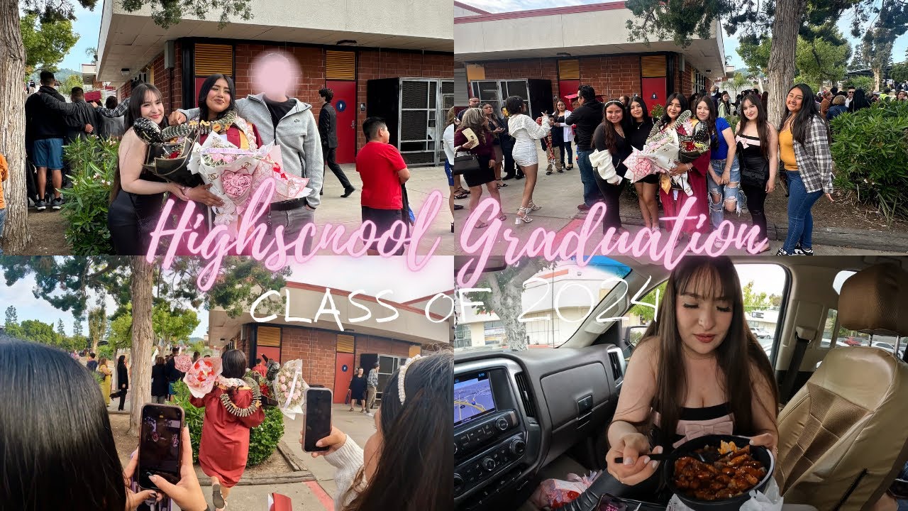 High school graduation vlog class of 2024 - YouTube