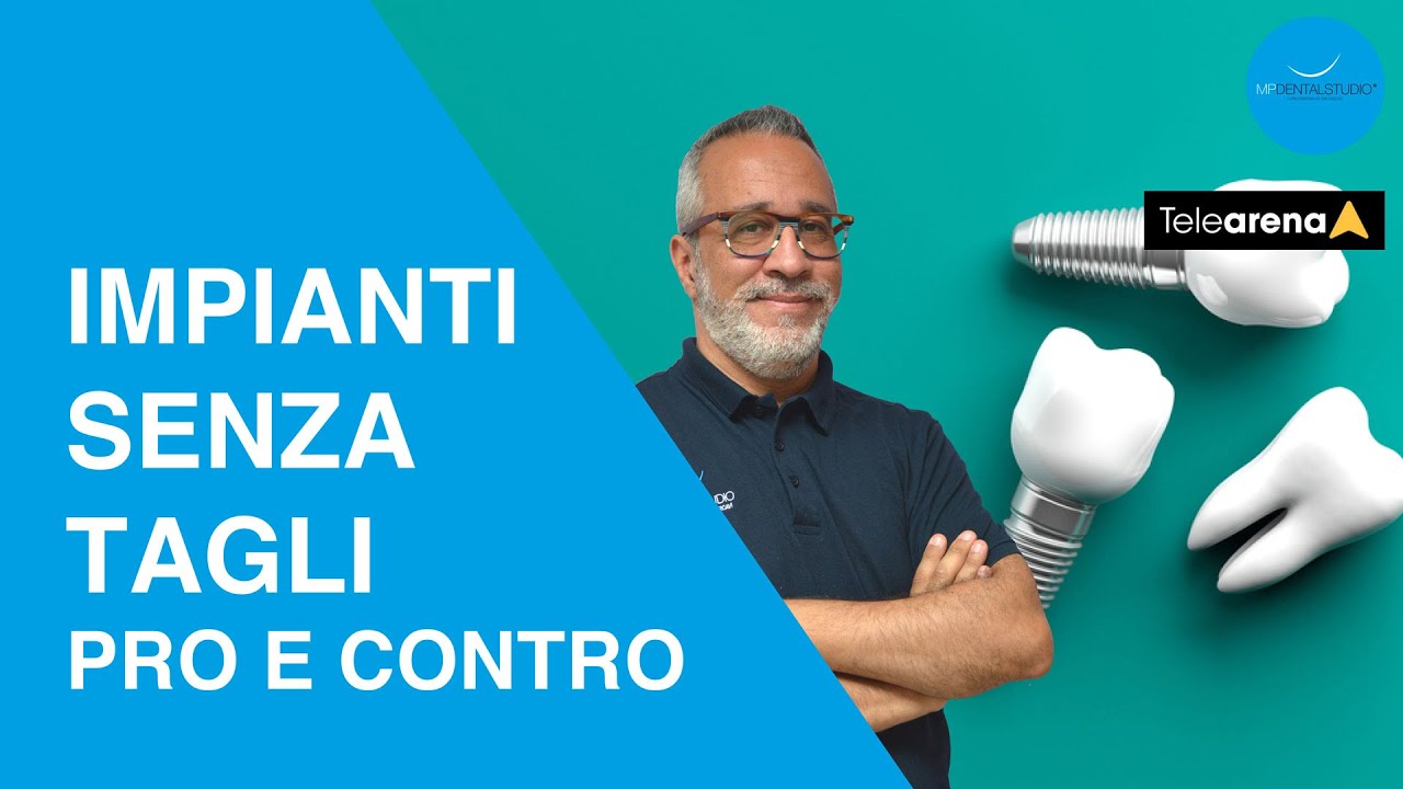 Impianti dentali senza tagli: pro e contro - a Dica33 - Telearena