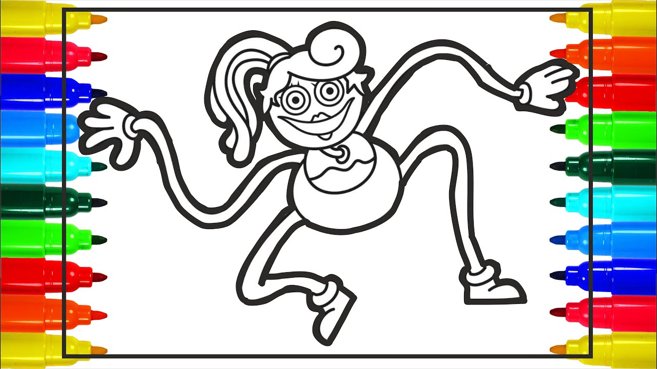 Mommy Long Legs coloring pages - Coloring pages 🎨