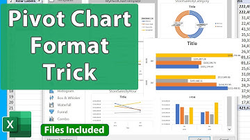 Pivot Chart Formatting Copy Trick in Excel - Excel Quickie 79