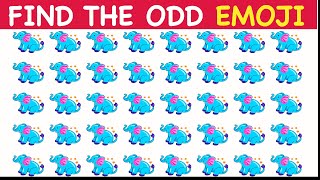 ANIMALS QUIZ! HOW GOOD ARE YOUR EYES #23 l Find The Odd Emoji Out l Emoji Puzzle Quiz