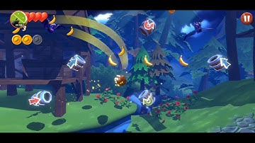 BANANA KONG BLAST - Level 4 - 5 - Gameplay - Android,iOS