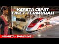 Rp 275.000 UNTUK PERJALANAN 30 MENIT SAJA‼️Trip Jakarta - Bandung with Kereta Cepat Whoosh KCIC