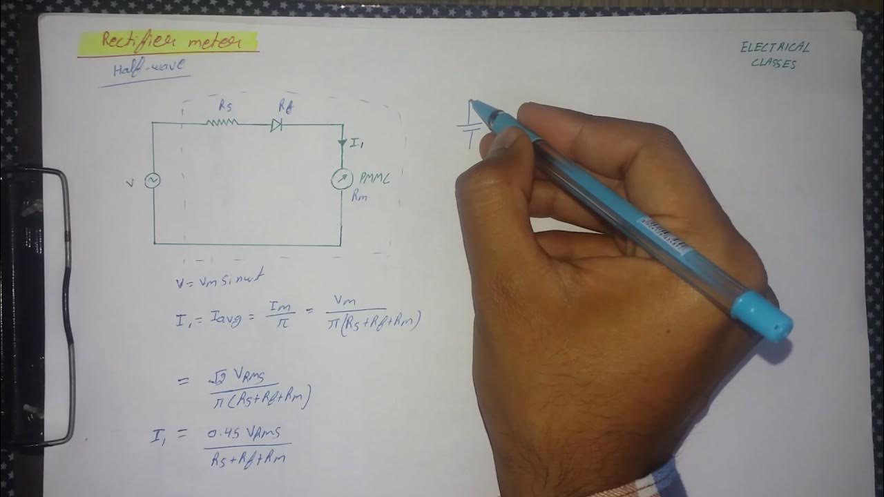Rectifier metre Explained (Hindi) YouTube
