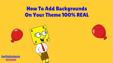 How To Add Backgrounds On Your Theme In Wrapper Offline