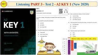 A2 KEY 1 - Listening Part 3 - Test 2 (Transcript + Key)