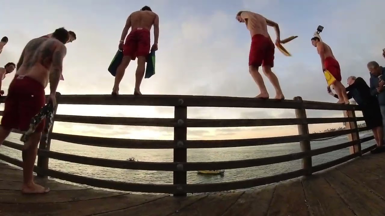 City of Oceanside Lifeguards Pier Jump 2023 003