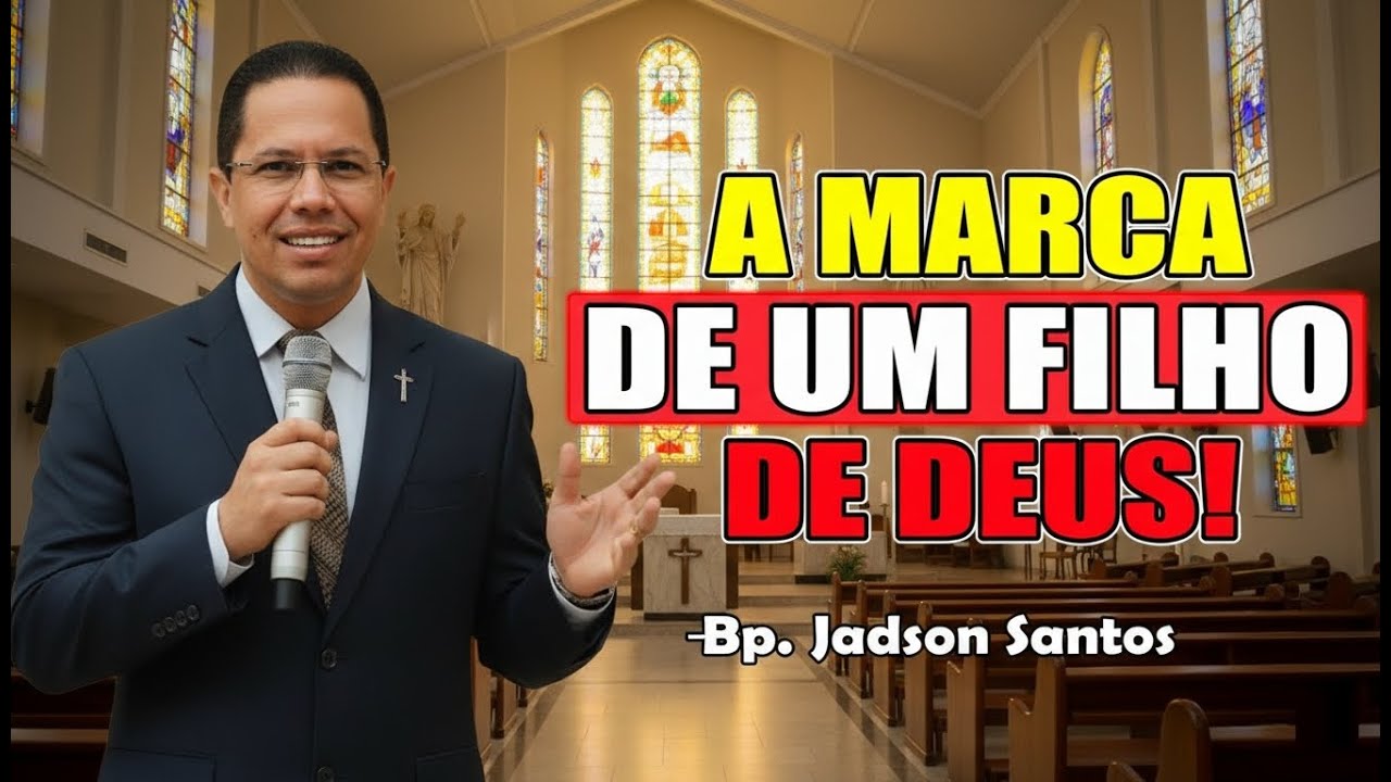 A Marca de um Verdadeiro Filho de Deus 🙏 - Bispo Jadson Santos 2025
