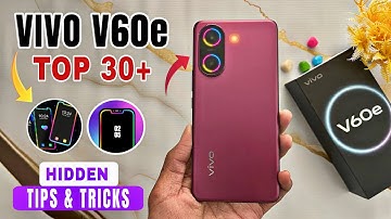 Vivo V60e 5G Top 30+ Hidden Features / Tips And Tricks
