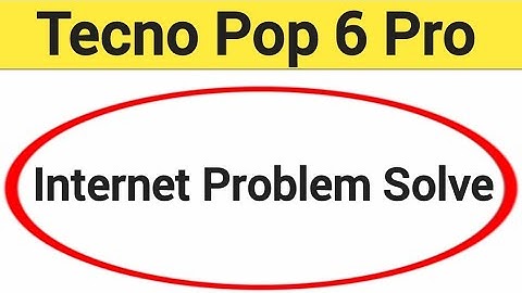How to fix no network problem, Tecno Pop 6 Pro me internet problem solve kaise karen