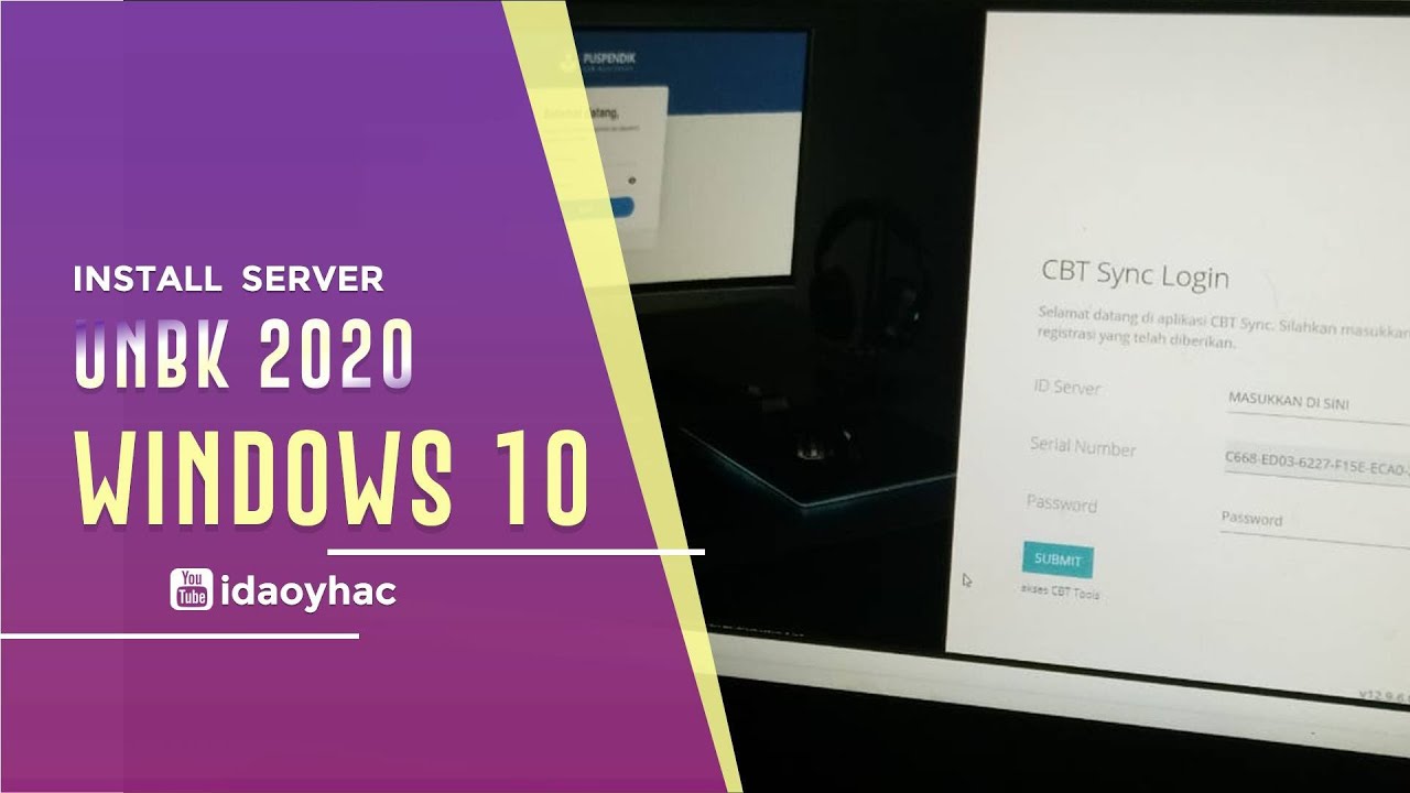 Install Server UNBK 2020 Windows 10 Menggunakan eXamBroAdmin 27.11.19 [TERBARU]