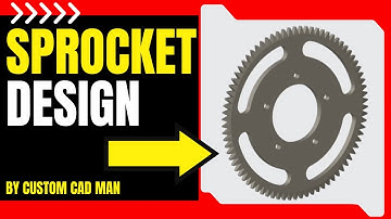 Free Sprocket Design | Sketch, Revolve, Pattern & Extrude | Creo Parametric
